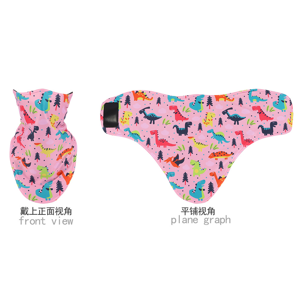 Pequeño dinosaurio rojo