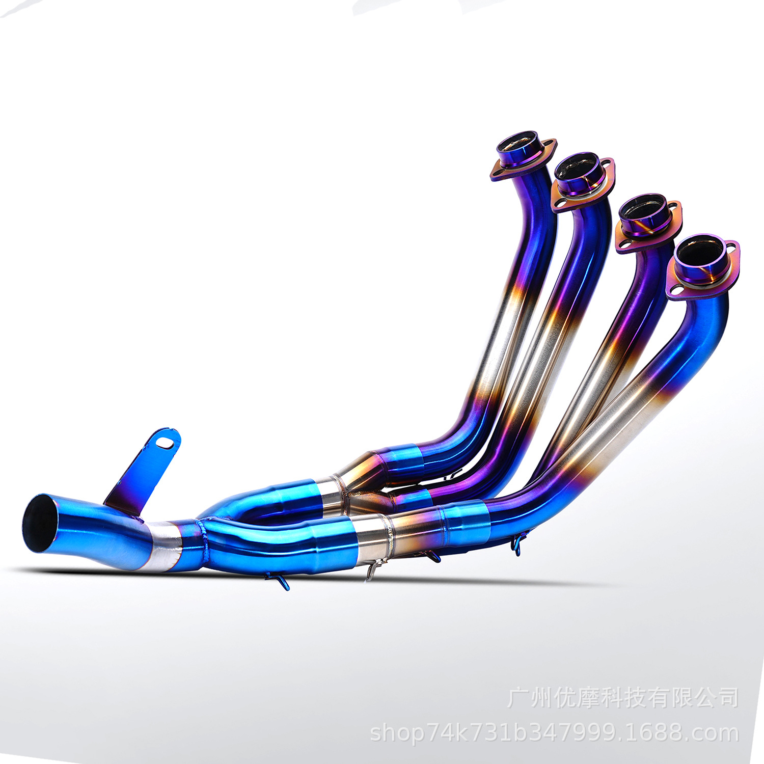Motorcycle Exhaust Pipe Front Section Modified Yzf R6 Stainless Steel Front Section Exhaust Non-Destructive Upper Yamaha R606-16