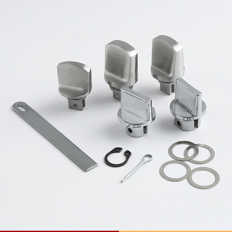 Anti-Lock Knob, Anti-Theft Door Lock, Inner Lock Knob, Stainless Steel Entry Door Handle, Insurance, Universal Door Accessories