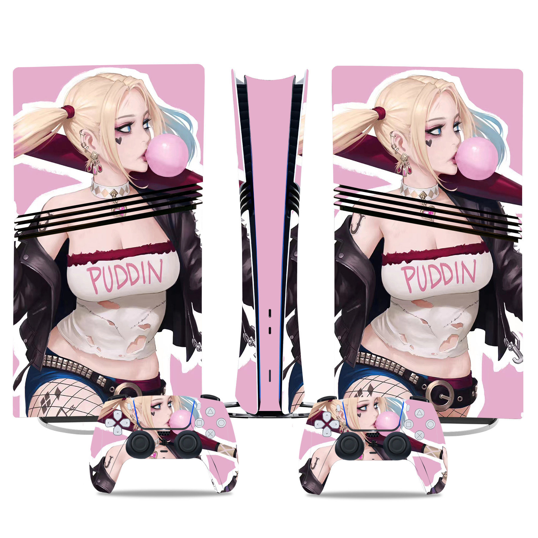 PS5 Pro pegatinas pegatinas de consola pegatinas de moda pegatinas de color God of War Call of Duty