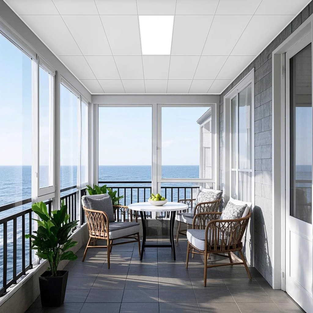 Refuerzo de aluminio 600*600 techo de aluminio oficina de absorción de sonido hospital pasillo sala de reuniones refuerzo fábrica decoración de techo