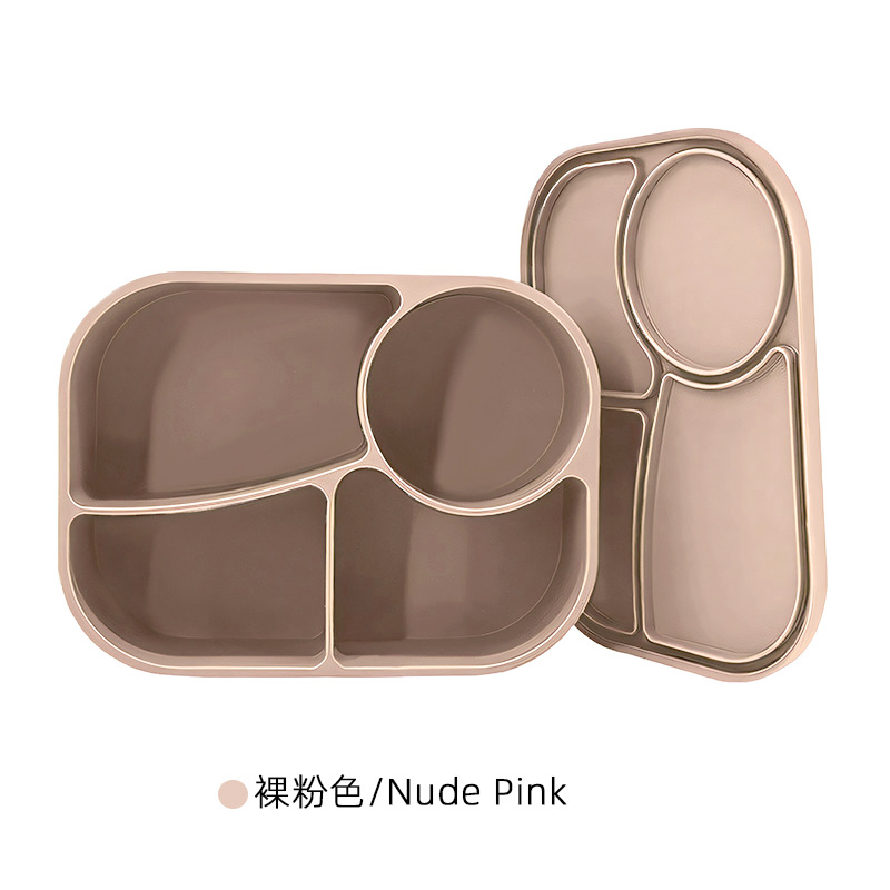 La lonchera de silicona de grado alimenticio transfronterizo se puede calentar en el horno microondas, la lonchera, la caja de almacenamiento hermética y hermética de alimentos, la caja de bento