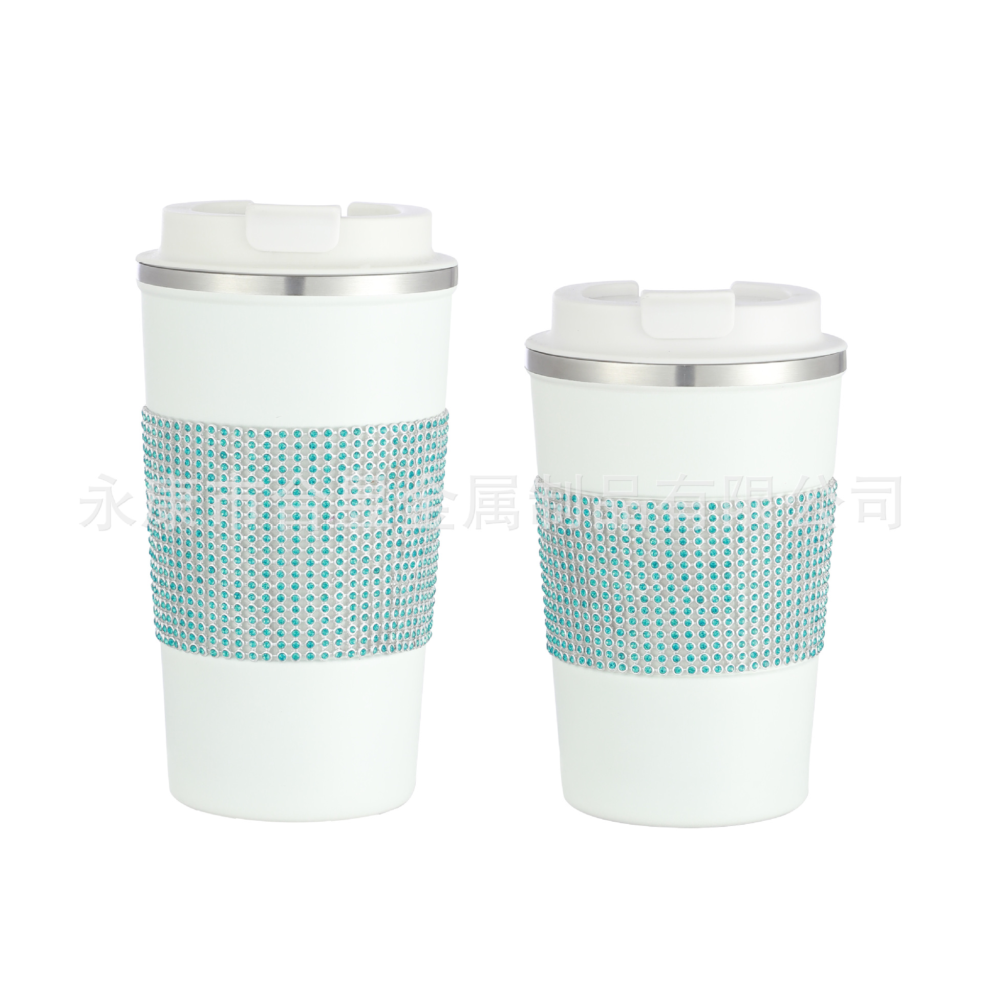 El Acero inoxidable caliente de la venta del Amazonas aisló la taza de café Diamante-integrada