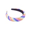 Rainbow headband, zebra, drill, wholesale, European style, diamond encrusted