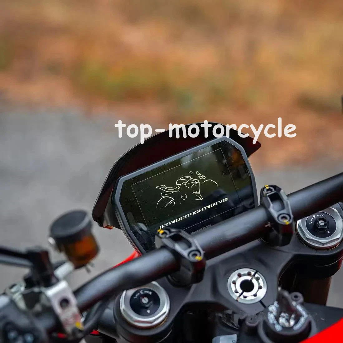 Suitable for Ducati Streetfighter V2/S 2025 Motorcycle Windshield Modification Accessories