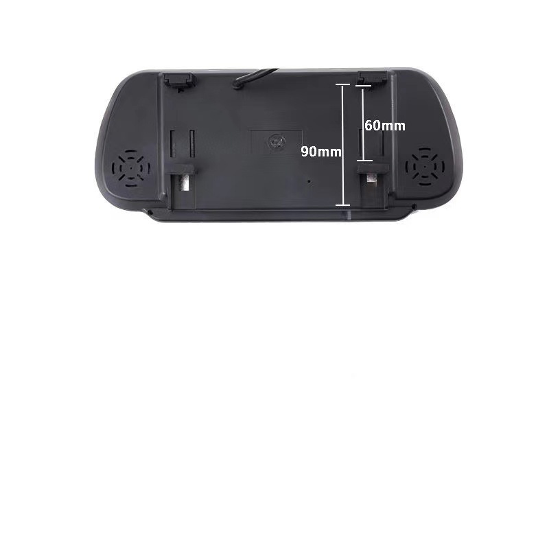Car-Mounted 7inch Rearview Mirror Ahd Monitor Universal 12V24V Truck High-Definition Reversing Intelligent Image Recorder