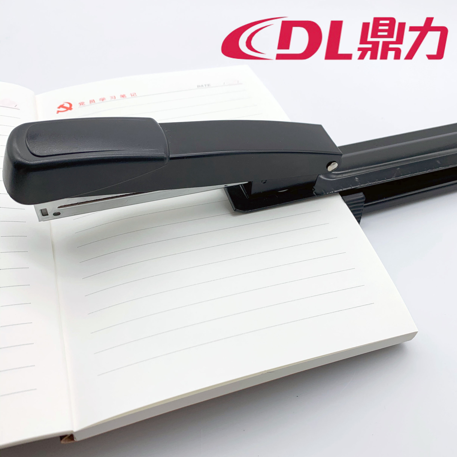 Grapadora de brazo largo Dingli No. 12, para A3, grapadora de costura, papelería al por mayor