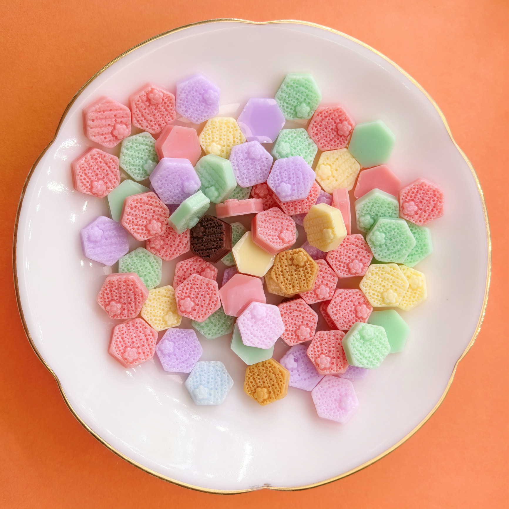 仿真食玩奶油曲奇饼干夜光树脂美甲耳钉盲盒手机壳配饰0016.