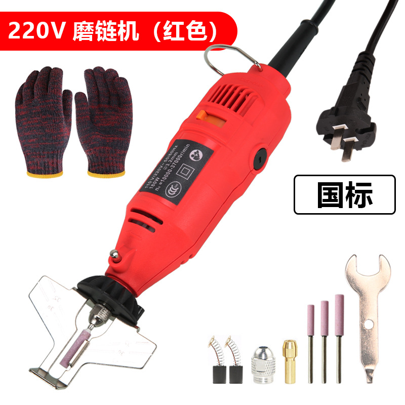 Máquina rectificadora de cadena de suministro directo de fábrica Máquina rectificadora de cadena eléctrica Máquina rectificadora de cadena de sierra eléctrica Máquina rectificadora de cadena estándar europeo estándar estadounidense británico australiano