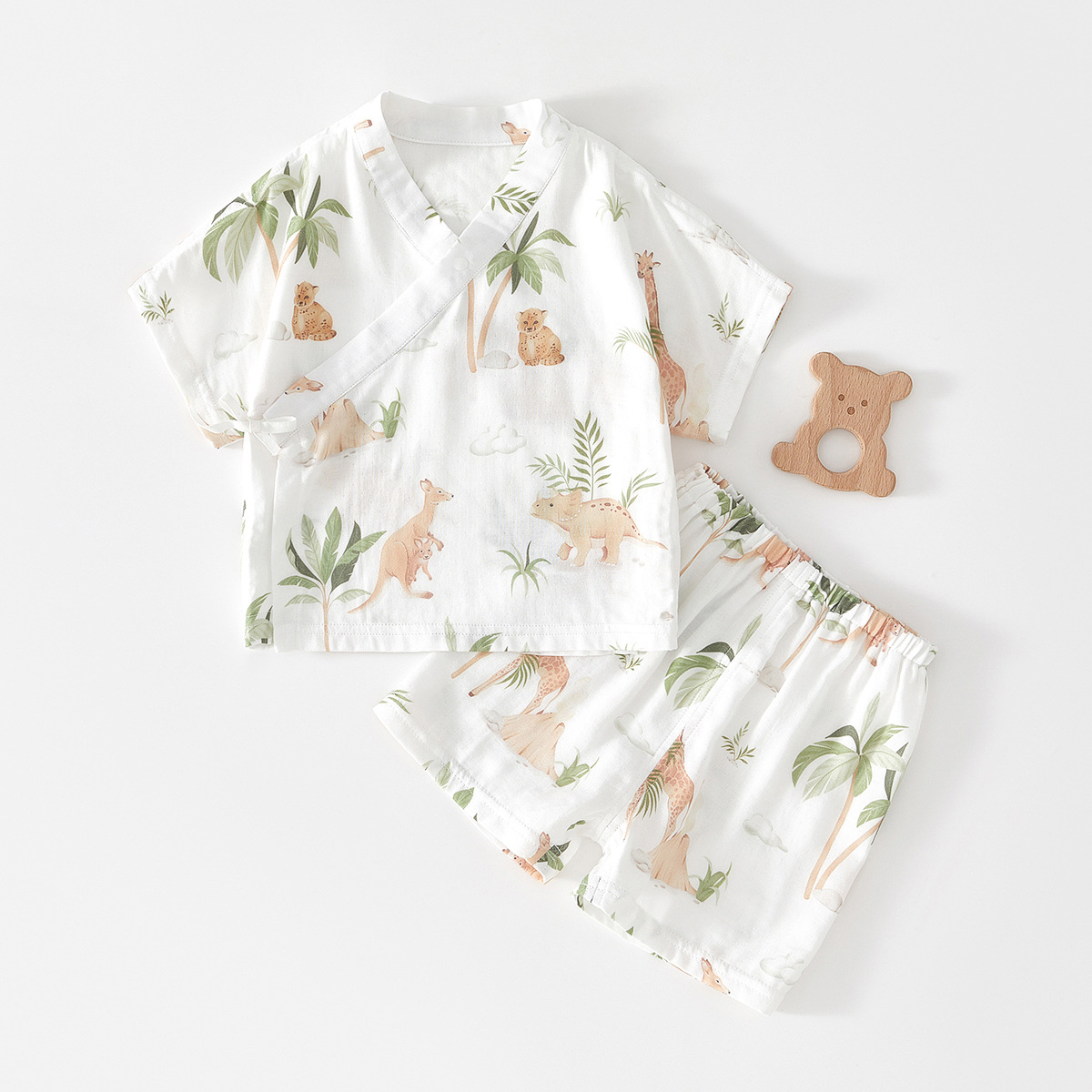 Conjunto de bosque de animales