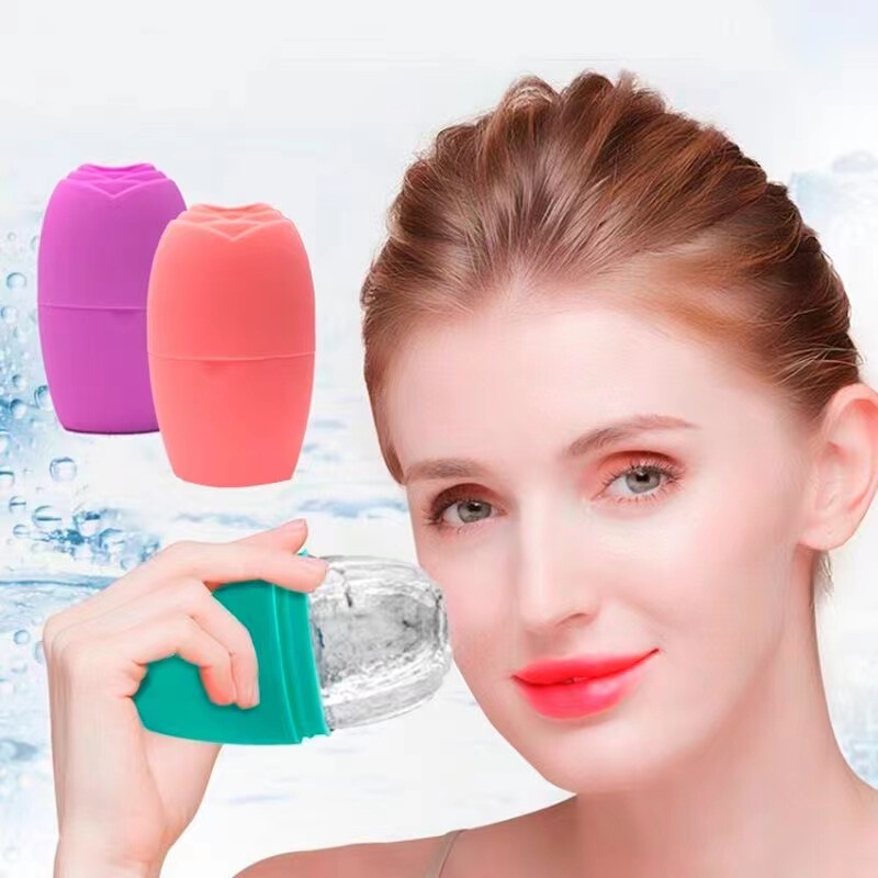 クロスボーダーiceトロリーシリコン氷敷ローズ氷型マッサージ顔氷格美容器冷温顔ケア|undefined
