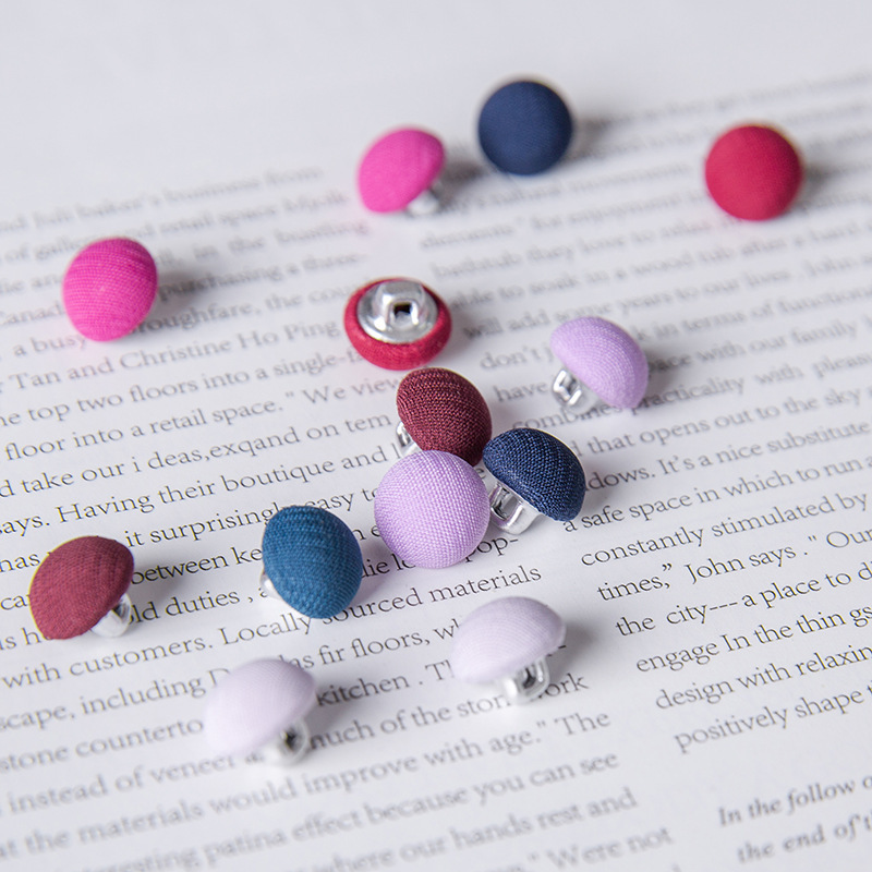 Chiffon Small Buttons Mushroom Buttons Semi-Circular Women's Shirt Dress Baby Performance Clothes Wedding Sand Cheongsam Cloth Buttons Chiffon Small Buttons Mushroom Buttons Semi-Circular Women's Shirt Dress Baby Performance Clothes Wedding Sand Cheongsam Cloth Buttons