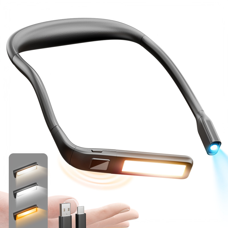 제스처 센서 [1800ma+ 긴 배터리 수명] 낚시 조명