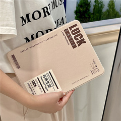 Suitable for iPad protective case tablet pro11 creative 2021 10.2-inch slogan Apple air rotatable 12.9