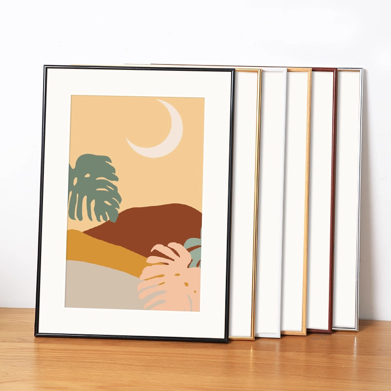 Aluminum Alloy Photo Frame A4 Metal Photo Frame Light Luxury High-End Feel Business License Frame Picture Frame Empty Frame Large Size 4K Aluminum Alloy Photo Frame A4 Metal Photo Frame Light Luxury High-End Feel Business License Frame Picture Frame Empty Frame Large Size 4K