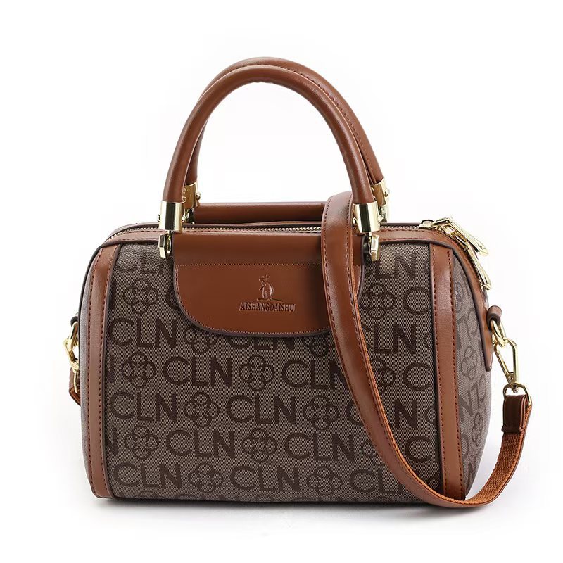 여성 가방 2024 새로운 패션 가방 여성 패션 분위기 여성 가방 어깨 휴대용 메신저 가방 헤어 세대