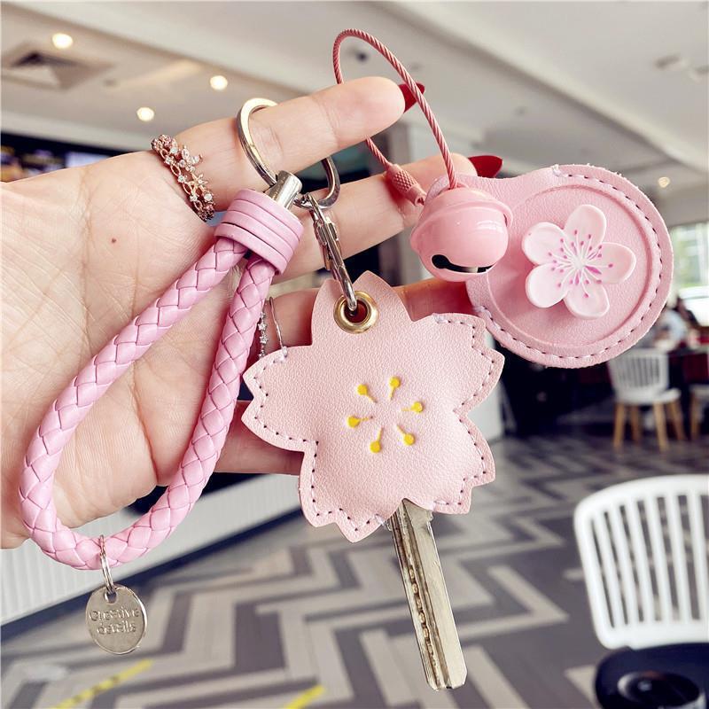 Key Cover New Style Popular Girl Heart Keychain Electric Car Pu Home Access Card Cover Water Drop Sensor Amazon