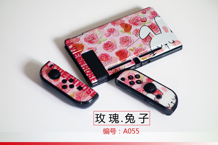 【一件】任天堂switch分体保護ケースゲームテーマカラーケース硬質保護ケース|undefined