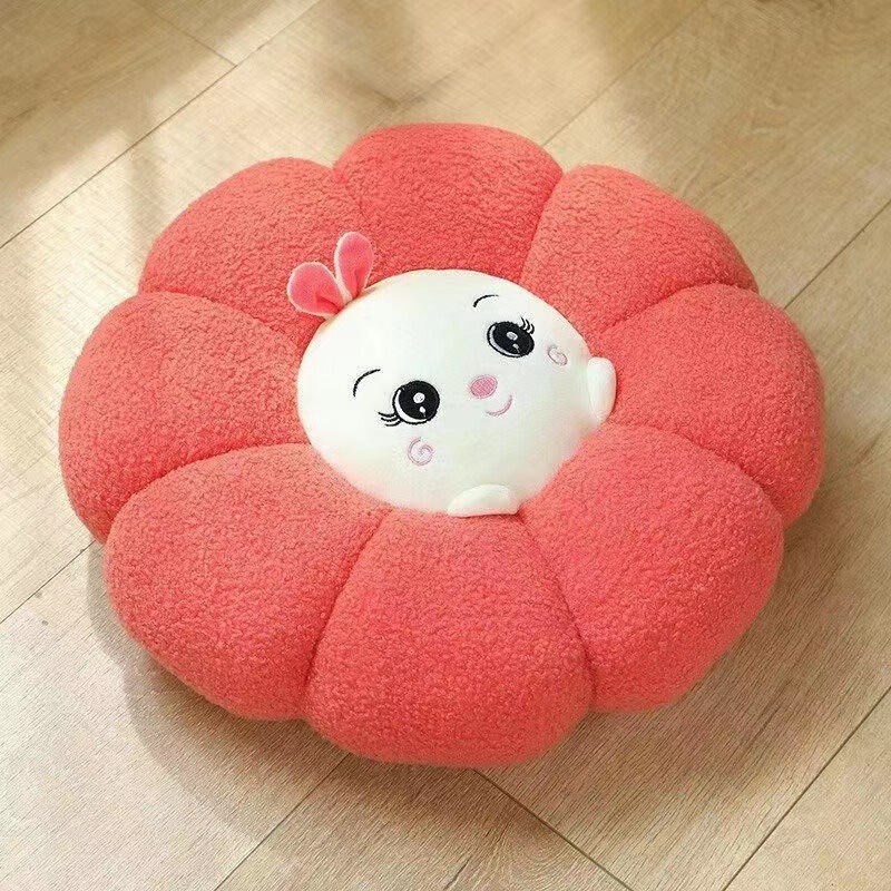 Cartoon Pumpkin Futon Cushion Floor Lazy Floating Window Tatami Japanese Futon Bedroom Thickened Hair
