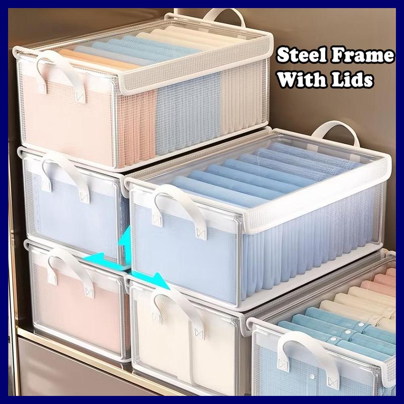 Transparent PVC storage box