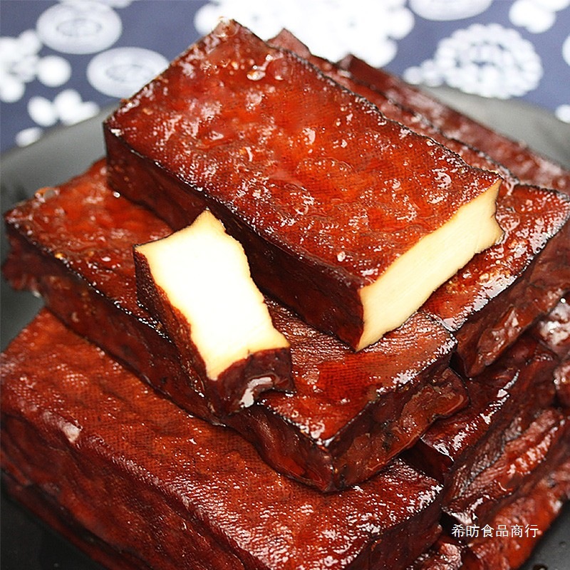 湖南武冈豆腐干香辣豆腐干邵阳武冈特产洞口胖子零食卤菜真空包