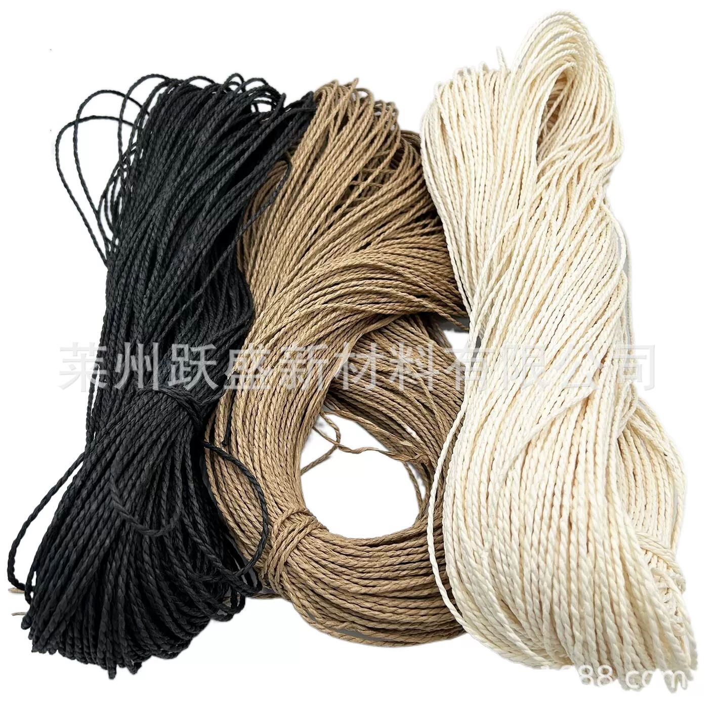 厂家供应两股纸绳编包用双股纸绳diy手工编织材料工艺品纸绳