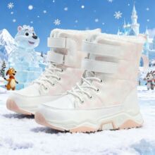 外贸款防水儿童雪地靴女童大棉防水保暖长靴男童冬季防寒靴子批发