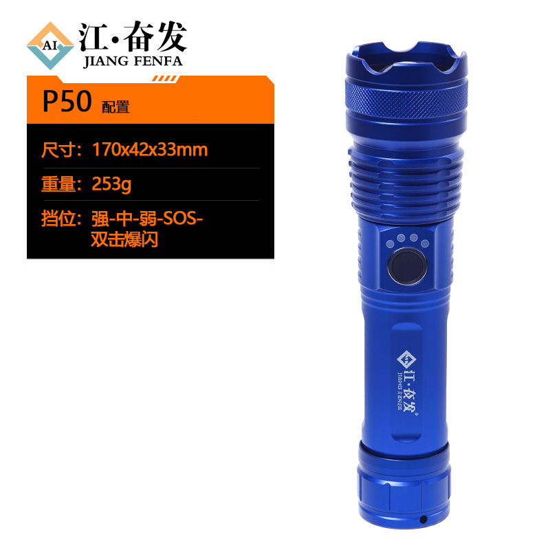 Linterna láser de luz fuerte explosión de larga duración de carga táctica multifuncional mini antorcha láser blanca al aire libre