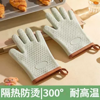 微波炉硅胶防烫手套烘焙烤箱专用隔热手套批发加厚耐高温厨房家用