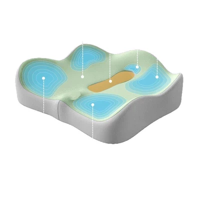 Cushion, Tailbone Decompression Memory Foam Cushion, Waist support