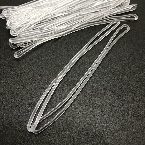 Boarding pass lanyard do tag lanyard plastic lanyard luggage tag lanyard PVC transparent rope hanging rope