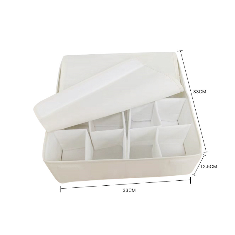 아이보리 양말 보관함