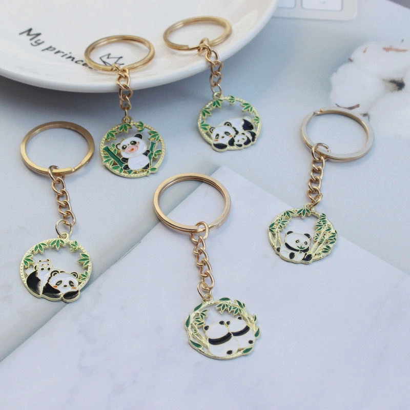 Creative design keychain, sophisticated cartoon pendant for keys, Chinese style, Birthday gift
