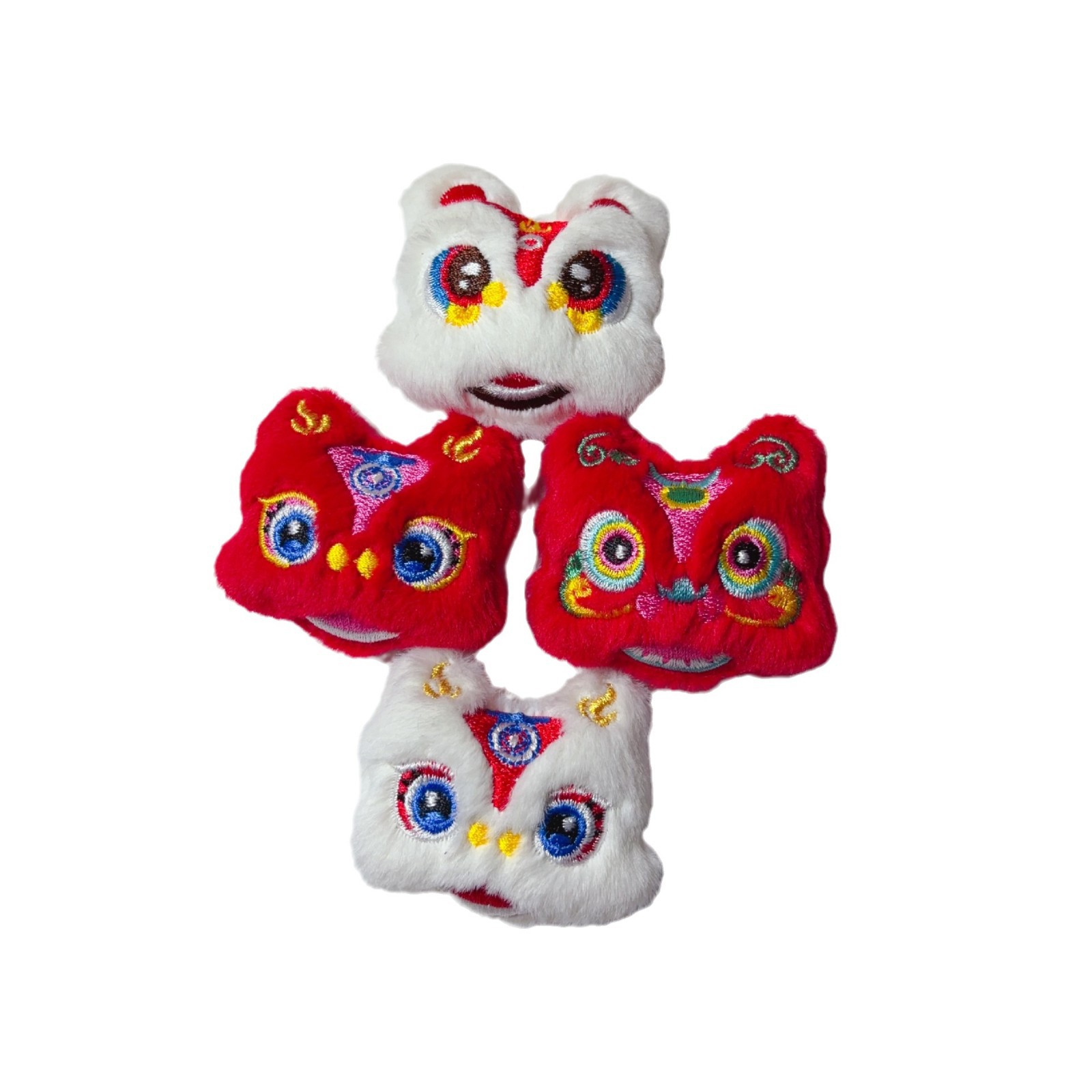 용의 새해 봉제 면화 액세서리, 사자 각성 어린이 모자, 슬리퍼, 옷, 브로치, 액세서리, 헤어밴드