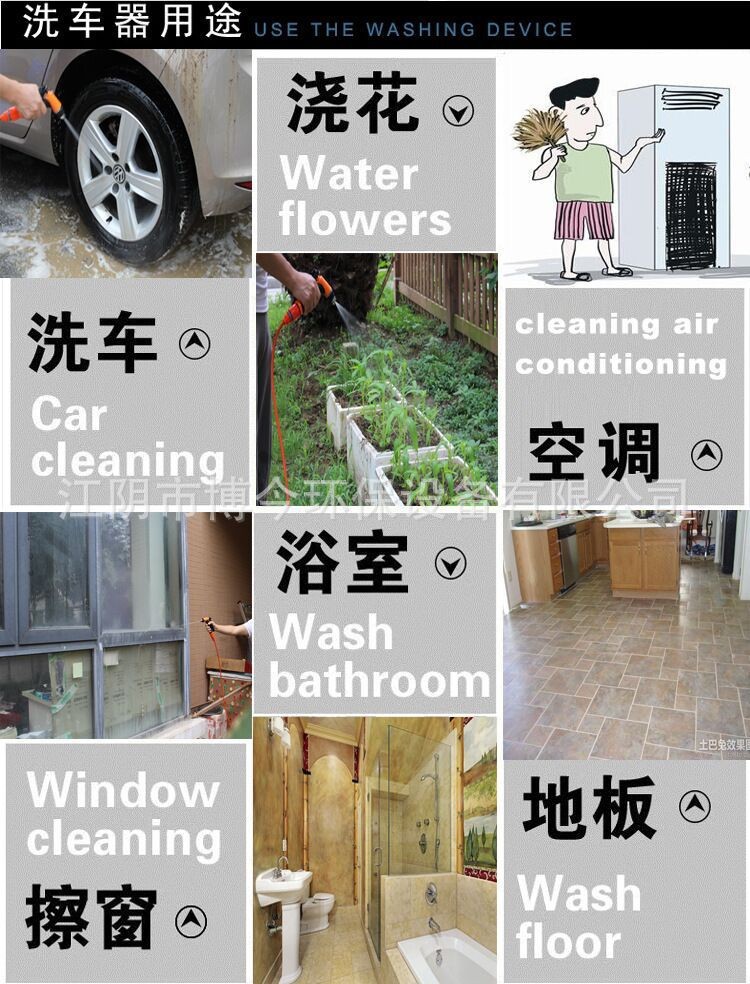 洗车器详情页应用场景