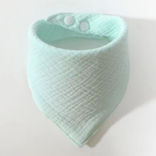 Cross-border maternal and child products newborn pure cotton bib baby ball ball triangle scarf baby false collar bib meal pocket 