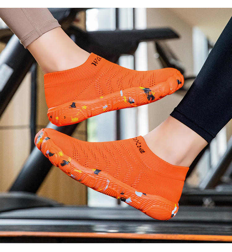 Cross-border Plus-size Couple's Yoga Indoor Fitness Foreign Trade Beach Wading Fishing Casual Shoes, Sock Shoes_vogvips.com