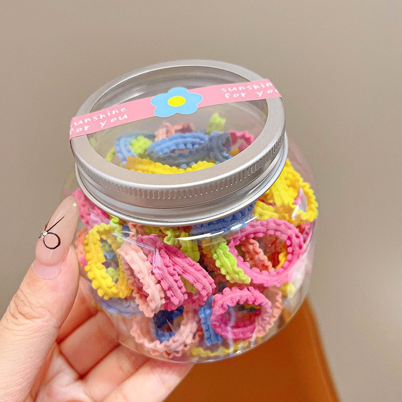 Anillo de cabello para niños no daña cabello de alta elasticidad niñas correa de goma para cabello de bebé correa de cabello para cabello de niñas correa de goma