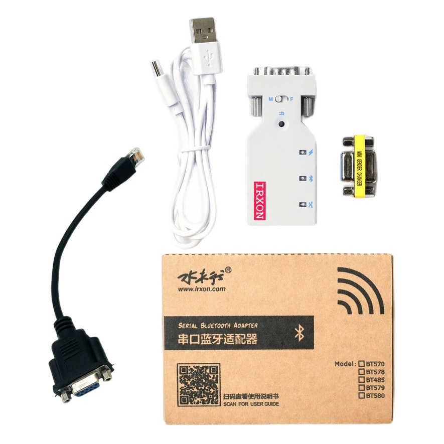 Shui Muxing Последовательный порт Bluetooth Модуль Переключатель Маршрутизатор Отладчик RS232 на RJ45 Беспроводная консольная линия