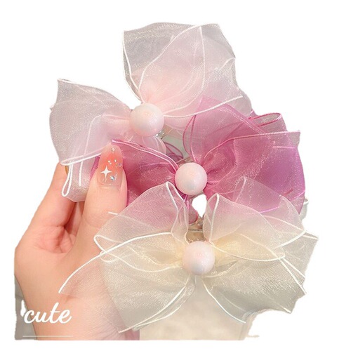 Children's hairpins, ball head grabbers, hair clips, ponytail clips, little girls' hairpins, hairpins, bow hair accessories