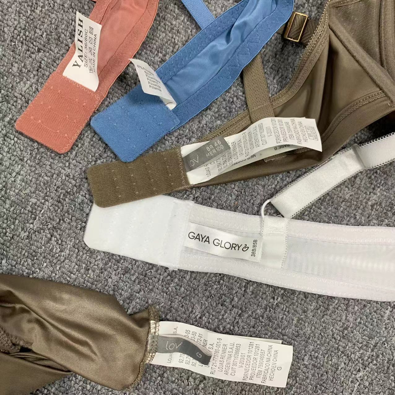 Miscellaneous lace large size women's bra set with steel rims_voghion.com