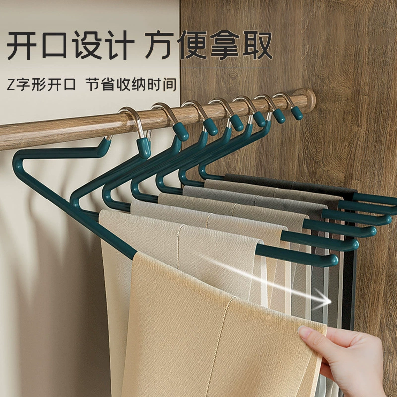 Non-slip hanger stainless steel, corrective bodysuit, trousers for home use, storage system, shoe last