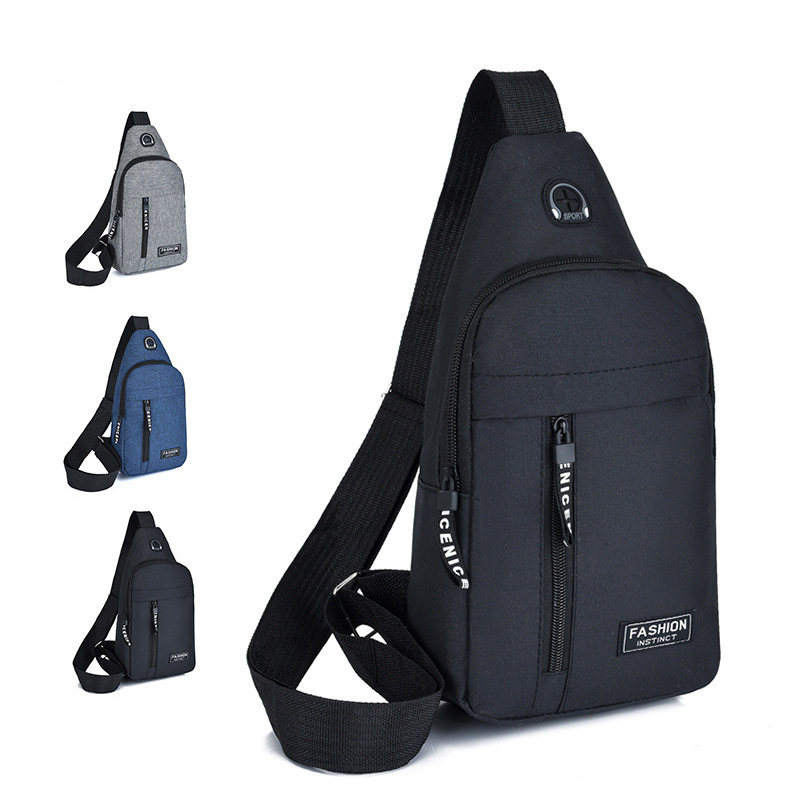 Men's Chest Bag Oxford Cloth Large Capacity Shoulder Crossbody Bag Multifunctional Outdoor Travel Convenient Waist Bag Business Chest Bag Men's Chest Bag Oxford Cloth Large Capacity Shoulder Crossbody Bag Multifunctional Outdoor Travel Convenient Waist Bag Business Chest Bag