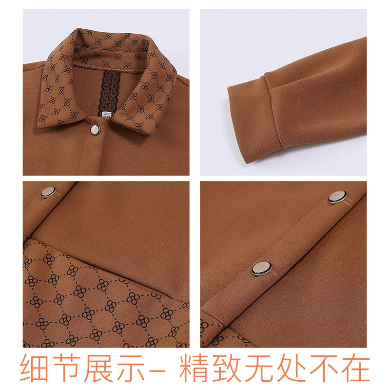 Spring jacket, 50 years, 2023 collection, for middle age, western style