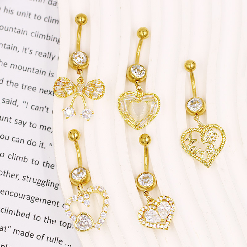 7g Weight Zircon Inlay Material Belly Ring Classification 1 Piece Quantity Holiday, Banquet, Party Occasion Zinc alloy Material Geometric, Moon, Knot, Butterfly, Bow Knot Pattern All Seasons Season Unisex Gender Novelty Style 1 Piece Belly Rings Novelty Geometric Moon Knot Zinc Alloy Zircon 9