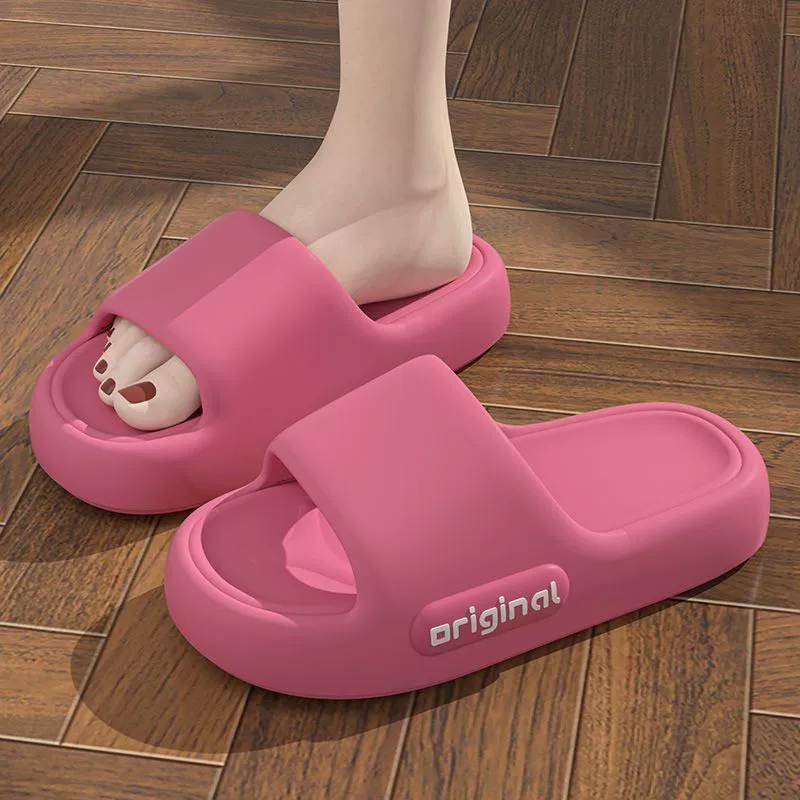 Slippers, summer non-slip ultra light deodorized footwear platform