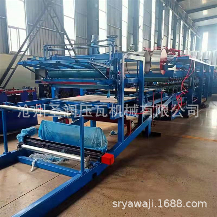 河北活动板房设备  泡沫复合板     铁皮 夹心泡沫复合板设备