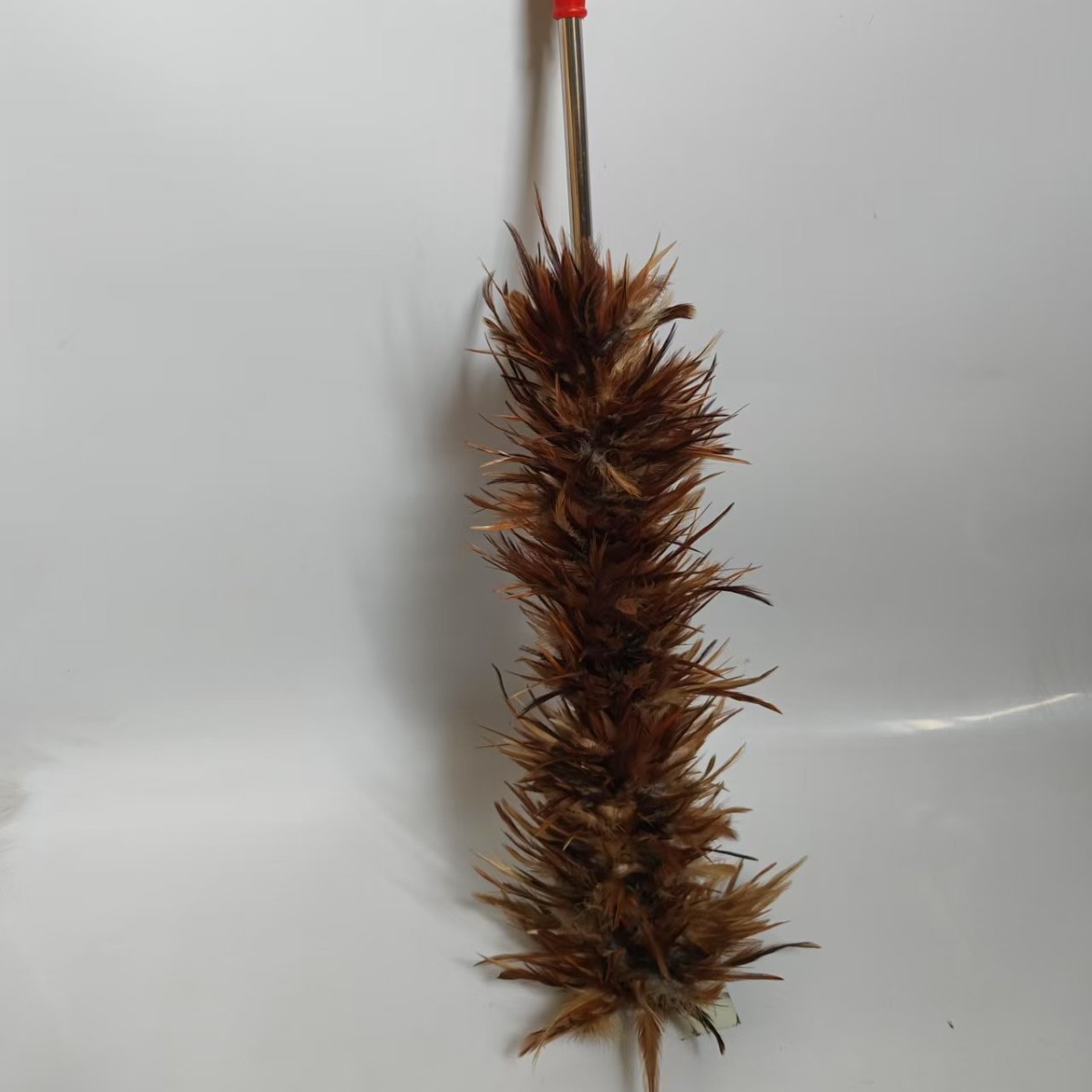 Real Chicken Feather Zen Dust Removal, Dust Removal, No Hair Removal, Pure Handmade Feather Duster, Old-fashioned Household Duster Cleaning Blanket
