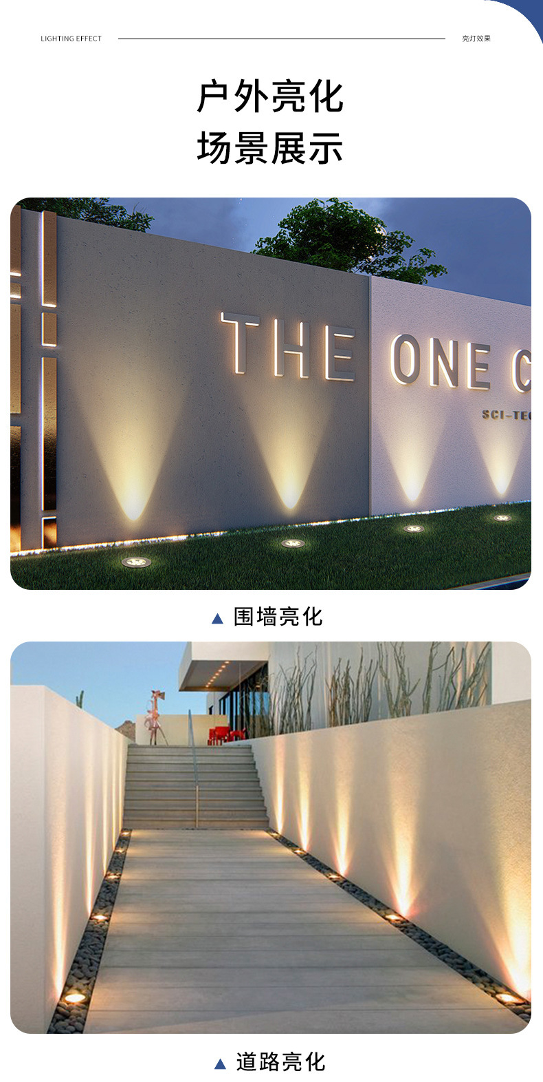 太阳能LED地埋灯户外防水射灯公园台阶广场嵌入景观灯圆形埋地灯-阿里巴巴