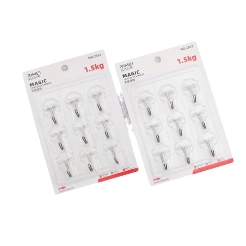 Jinda Rimei 2851/2852 traceless hook without punching strong sticky hook kitchen wall hanging adhesive strong load-bearing